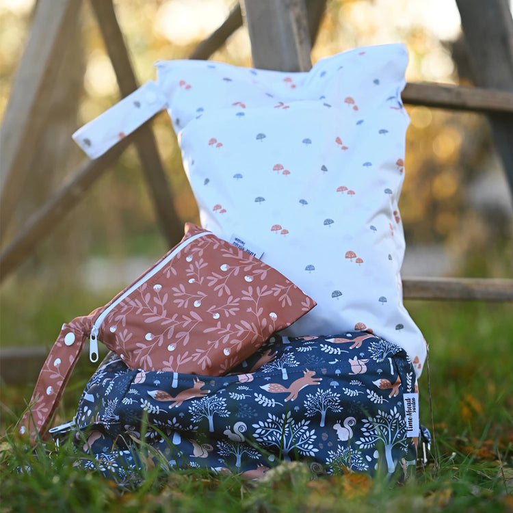 Wetbag. PUL påse. Mycket bra förvaring av tygblöjor och tygbindor, innan tvätt.