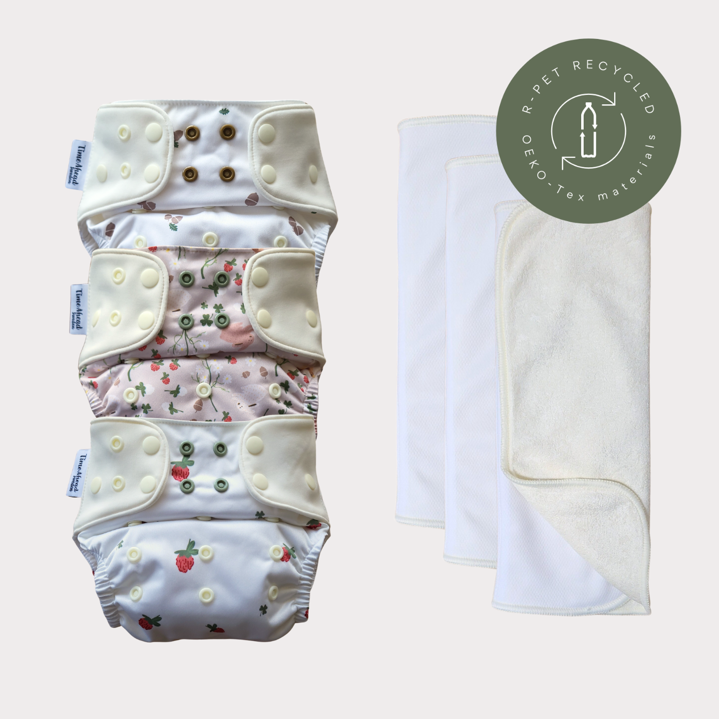 Startpaket Komfort | Blöjskal/ Allt-i-ett blöja 5-17kg - NYHET!