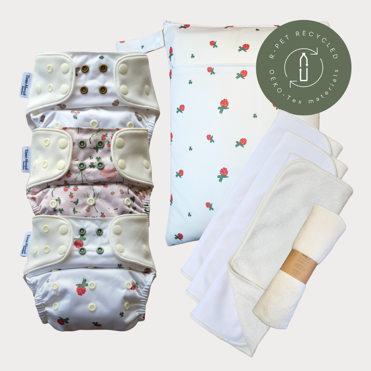 Startpaket Komfort | Blöjskal/ Allt-i-ett blöja 5-17kg - NYHET!