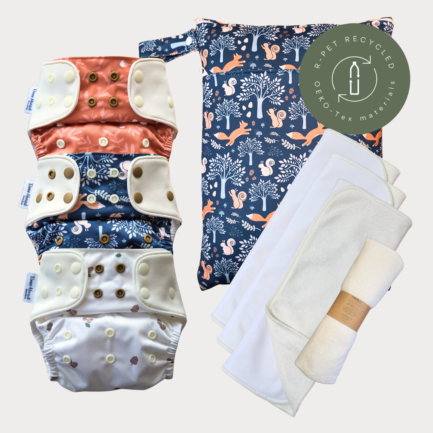 Startpaket Komfort | Blöjskal/ Allt-i-ett blöja 5-17kg - NYHET!