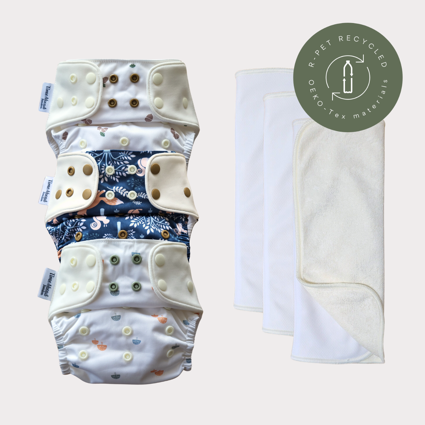 Startpaket Komfort | Blöjskal/ Allt-i-ett blöja 5-17kg - NYHET!