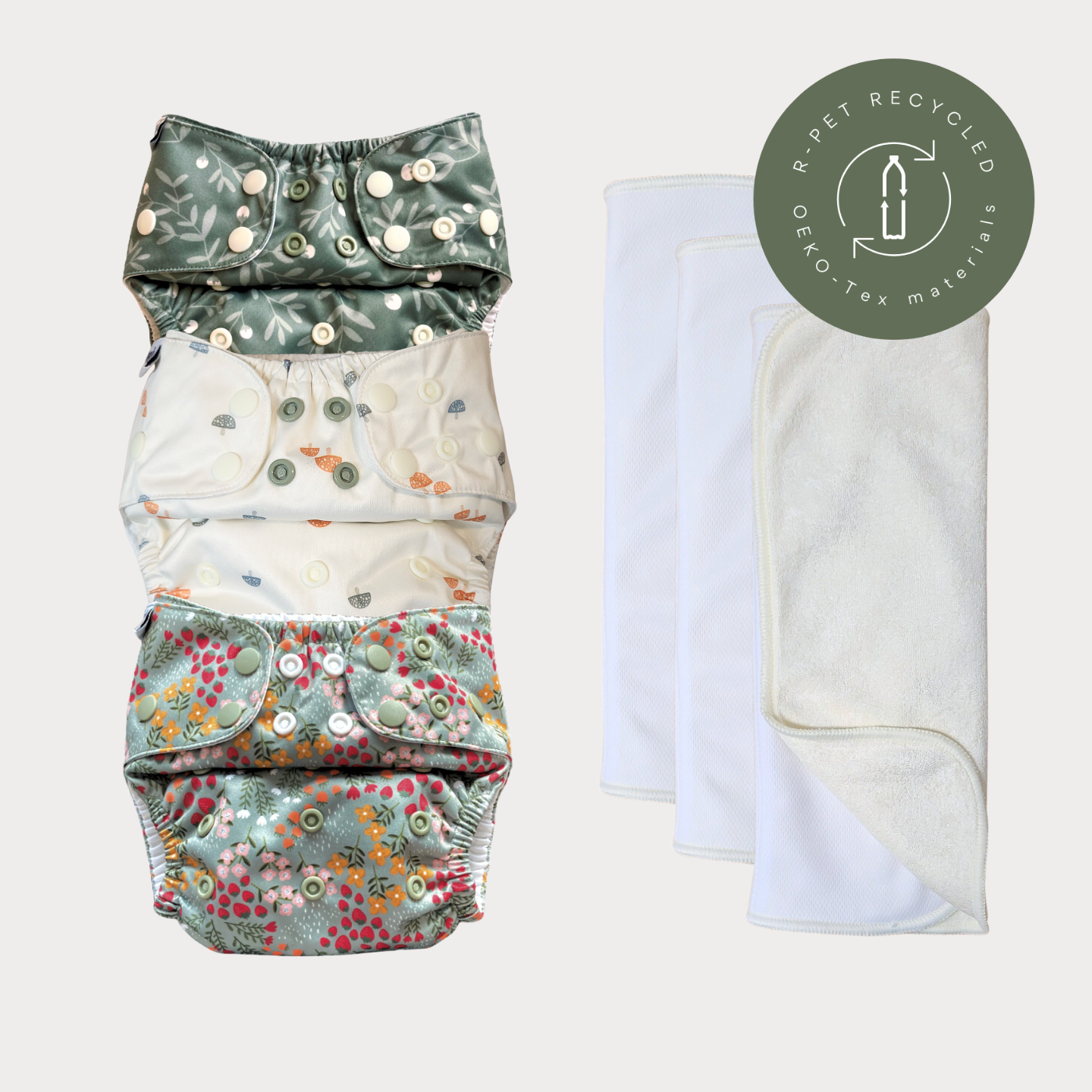 Startpaket Slim | Blöjskal/ Allt-i-ett blöja 3-15kg