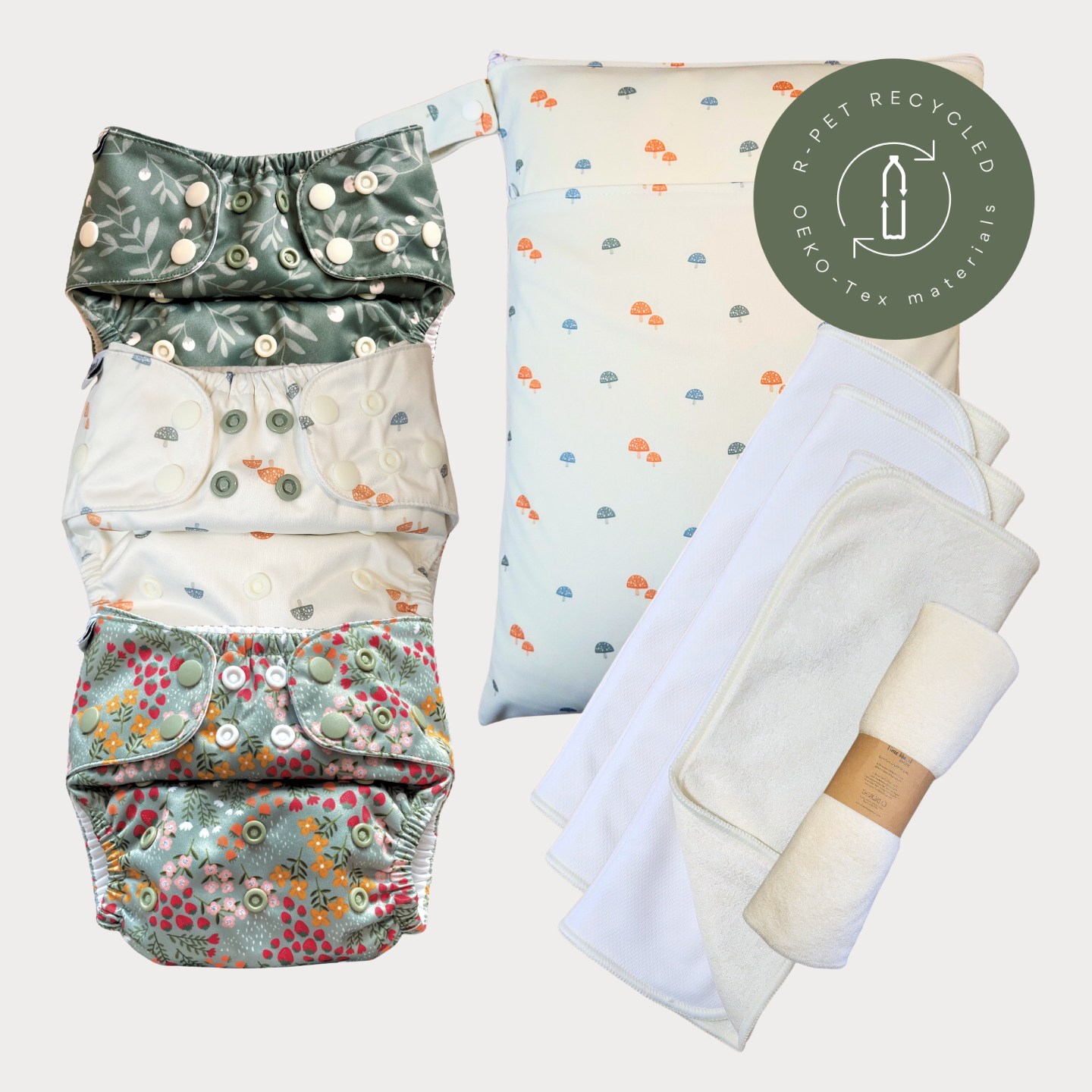 Startpaket Slim | Blöjskal/ Allt-i-ett blöja 3-15kg