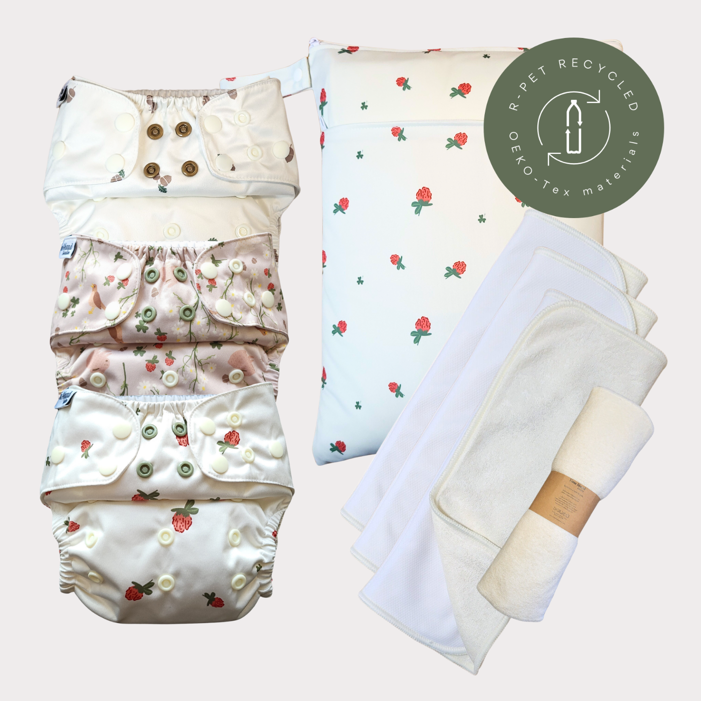 Startpaket Slim | Blöjskal/ Allt-i-ett blöja 3-15kg