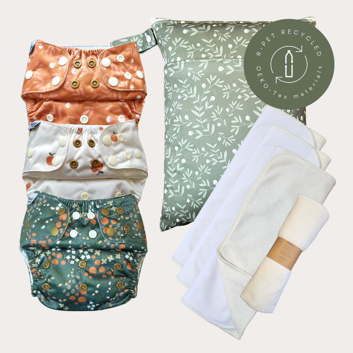Startpaket Slim | Blöjskal/ Allt-i-ett blöja 3-15kg