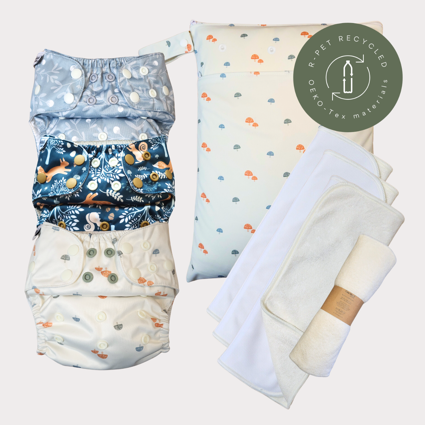 Startpaket Slim | Blöjskal/ Allt-i-ett blöja 3-15kg