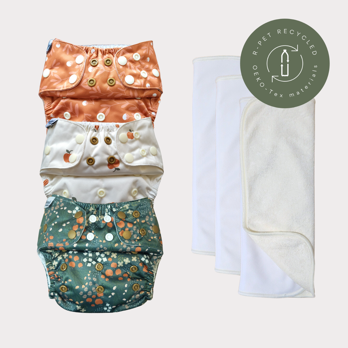 Startpaket Slim | Blöjskal/ Allt-i-ett blöja 3-15kg