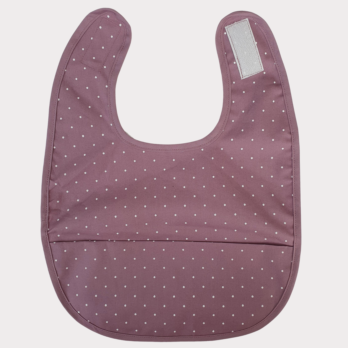 Haklapp ekologisk bomull Summerville organic - Grape dotty