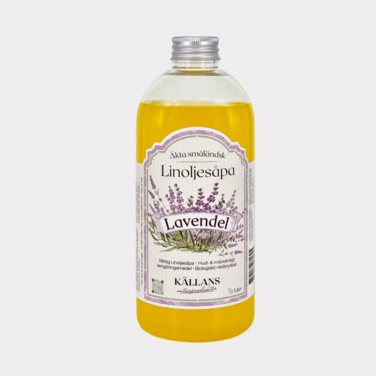 Linoljesåpa - Källans naturprodukter | Lavendel - Städa &