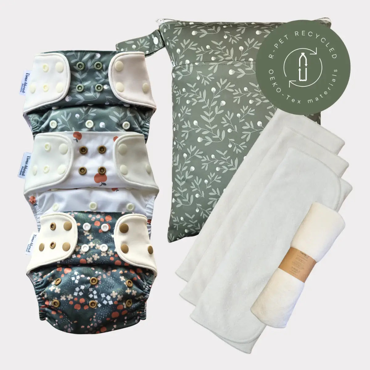 Startpaket Komfort | Pocketblöja 5-17kg - Humleblomster