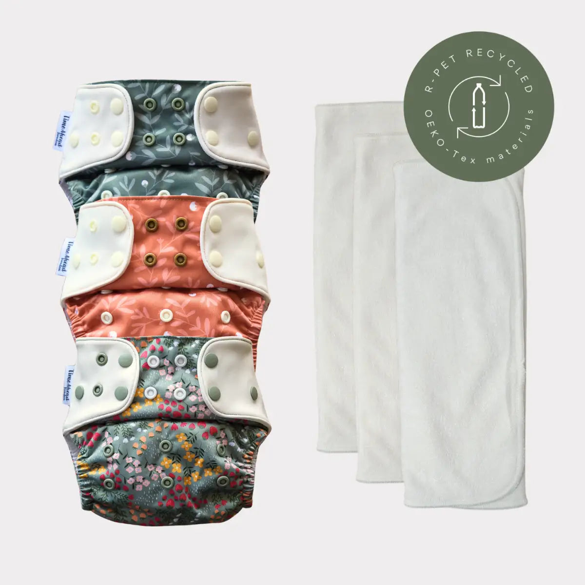 Startpaket Komfort | Pocketblöja 5-17kg - Humleblomster