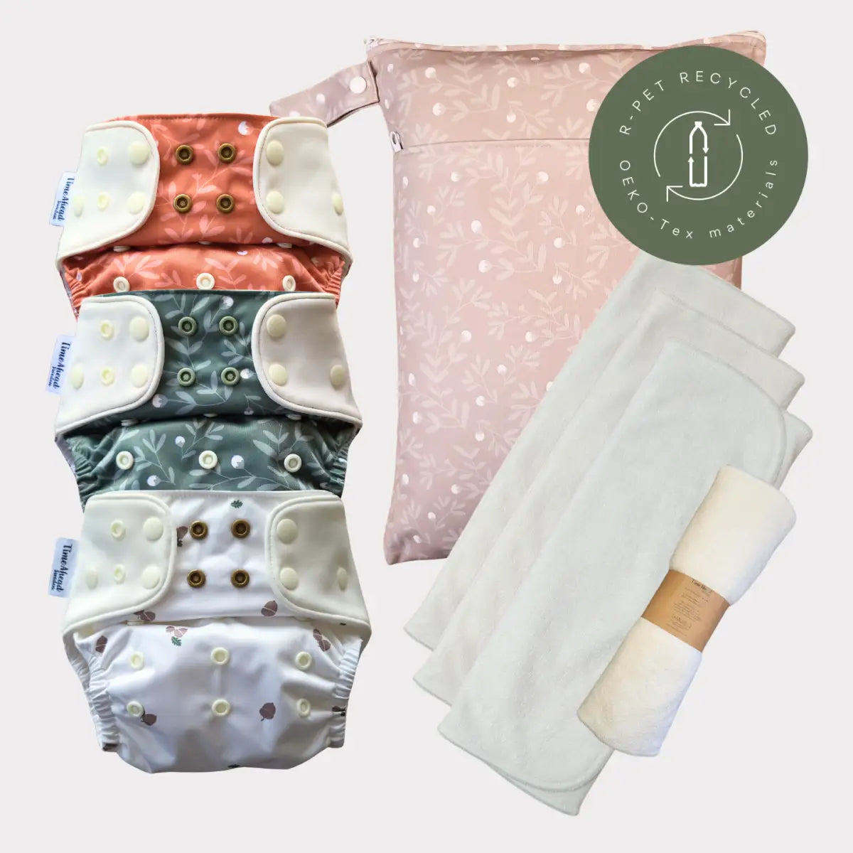 Startpaket Komfort | Pocketblöja 5-17kg - Humleblomster