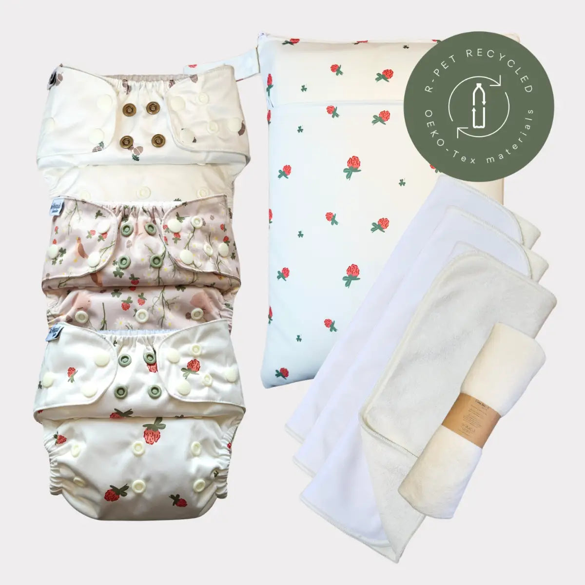 Startpaket Slim | Blöjskal/ Allt-i-ett blöja 3-15kg