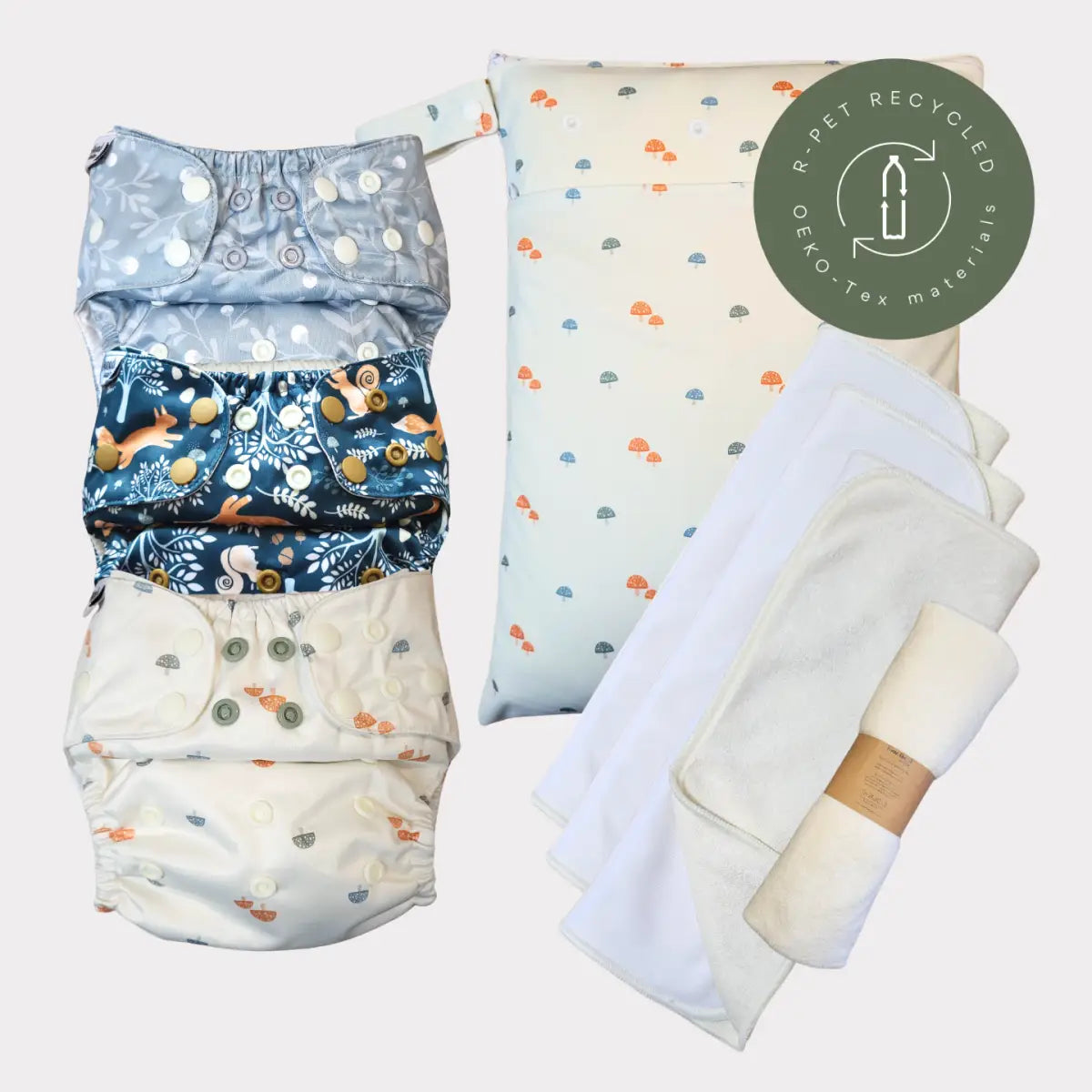 Startpaket Slim | Blöjskal/ Allt-i-ett blöja 3-15kg
