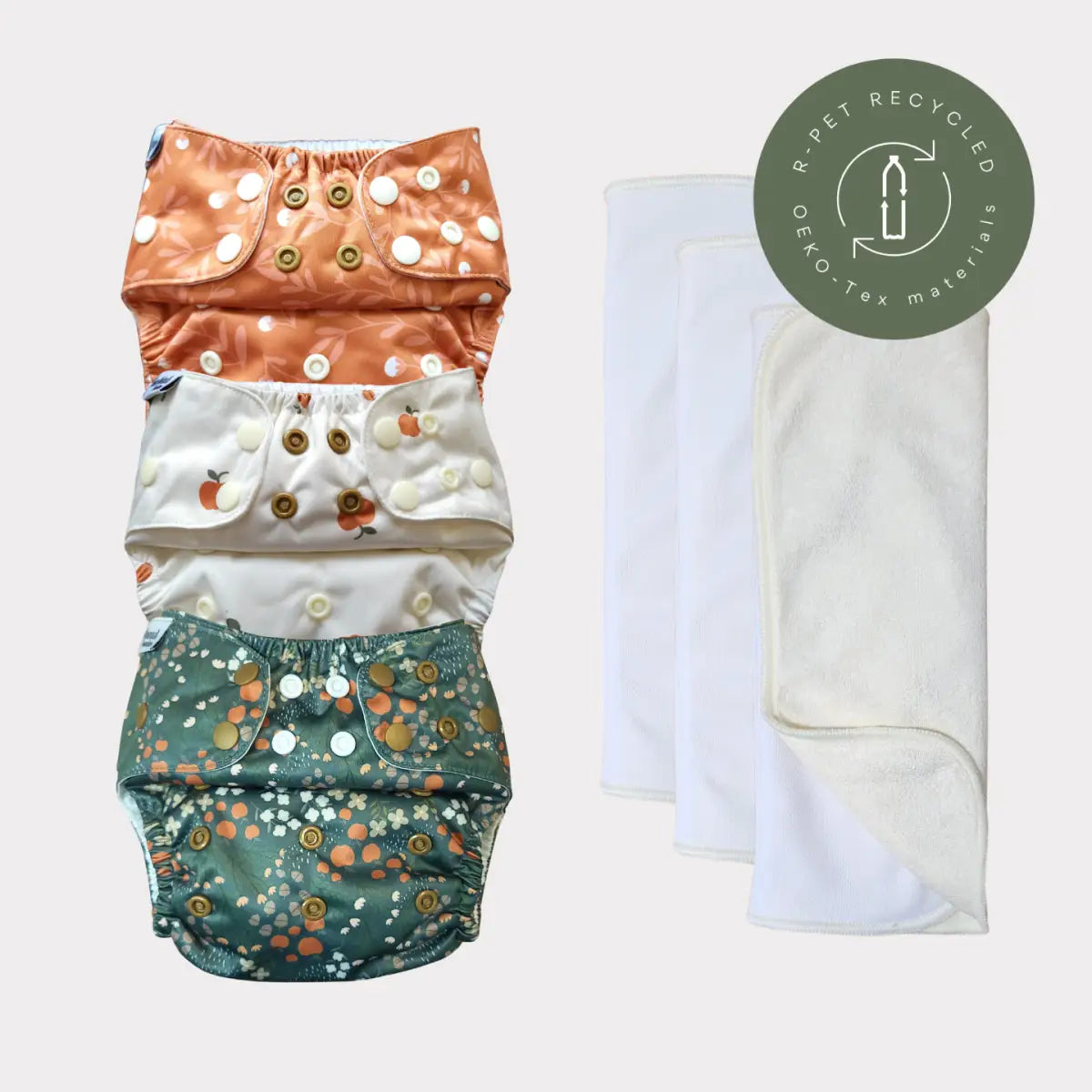 Startpaket Slim | Blöjskal/ Allt-i-ett blöja 3-15kg