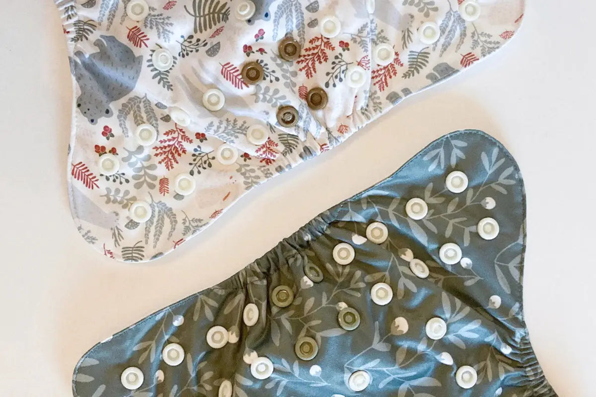 Hur fungerar ett Blöjskal/Allt-i-ett blöja?