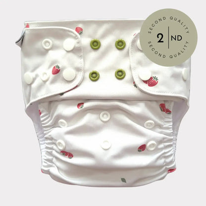 2:nd Pocketblöja | 5-17 kg - Smultron / 2-pack inlägg