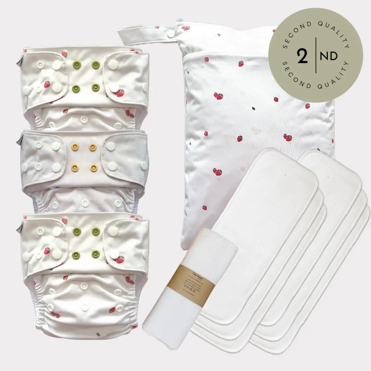 2:nd Startpaket | Pocketblöja 5-17kg - Smultron|