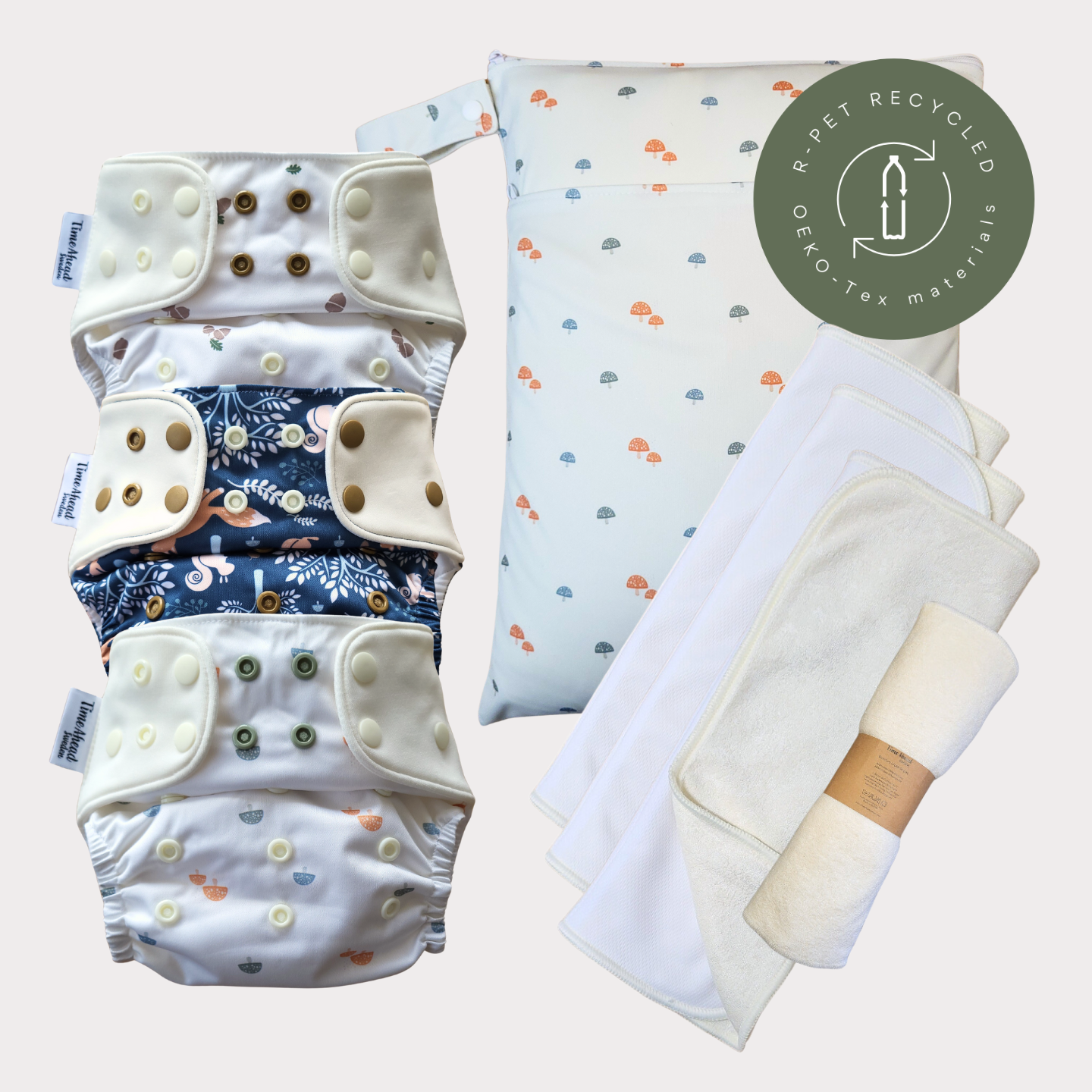 Startpaket Komfort | Blöjskal/ Allt-i-ett blöja 5-17kg - NYHET!