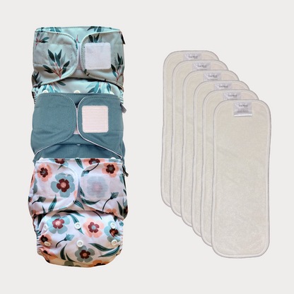 Starter kit | Pocket diaper Basic 4-16kg