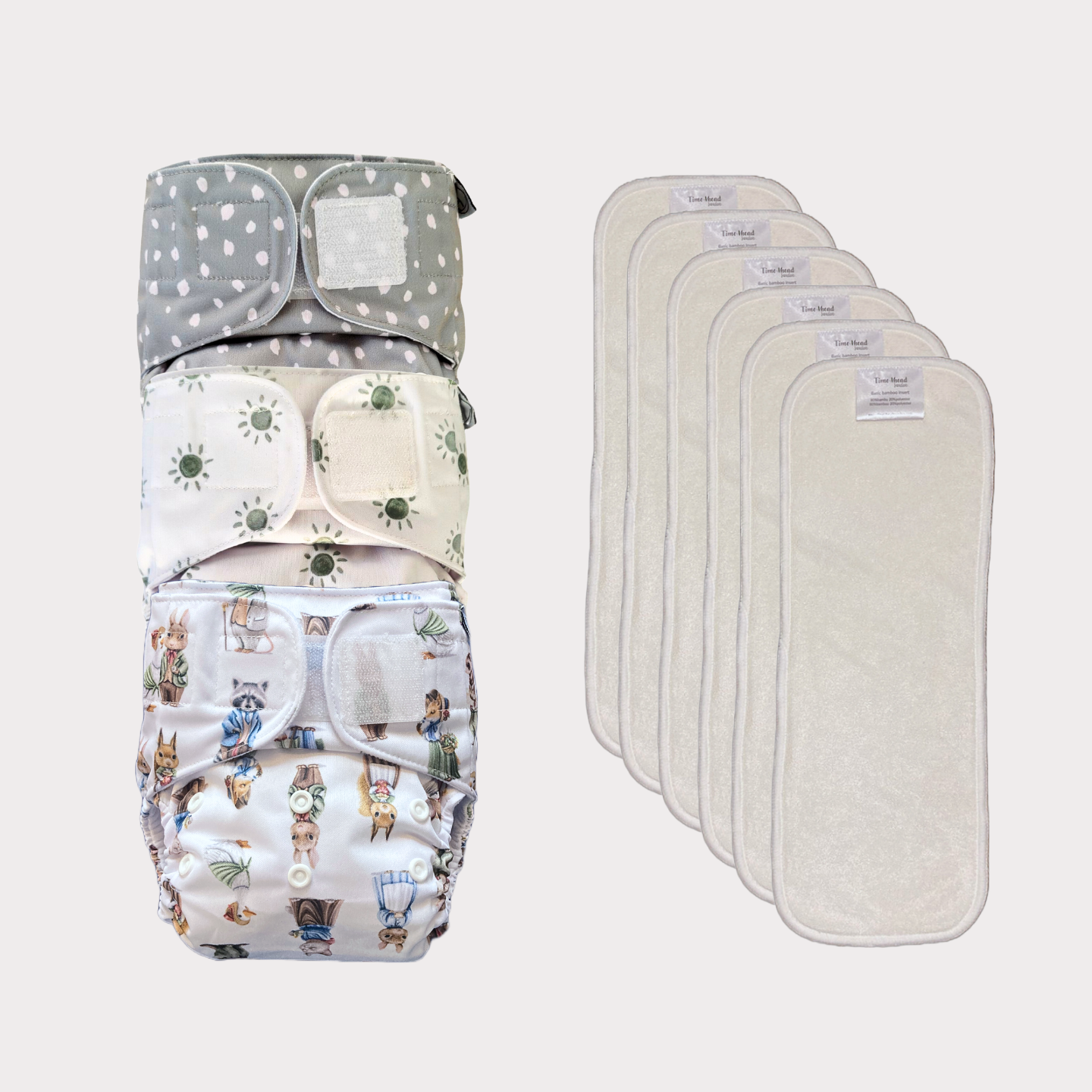 Starter kit | Pocket diaper Basic 4-16kg