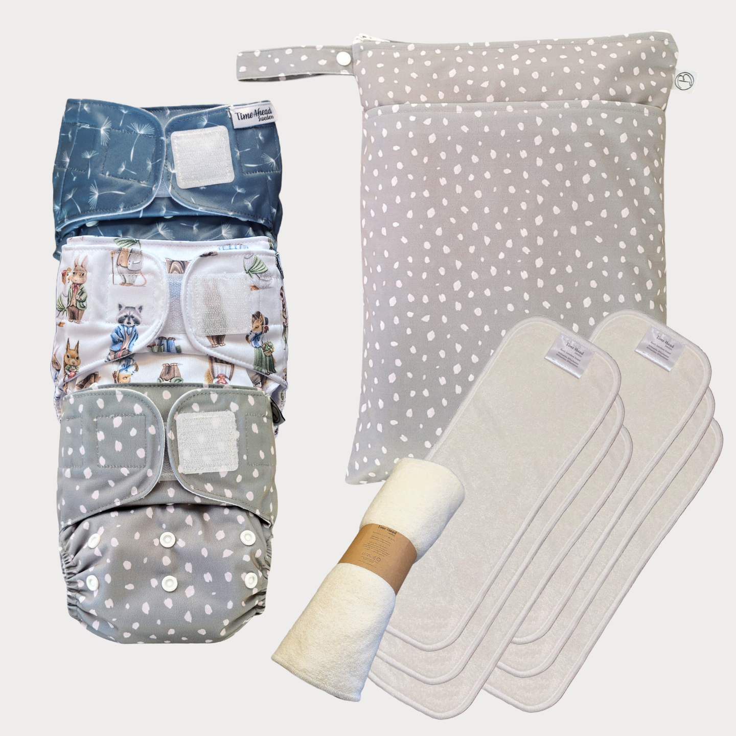 Starter kit | Pocket diaper Basic 4-16kg