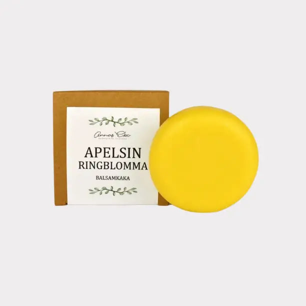 Balsamkaka - Apelsin & ringblomma - 75 gram - Hud & hårvård