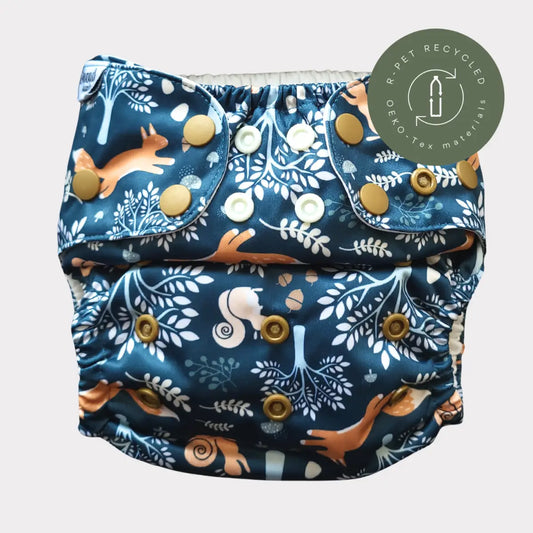 Blöjskal /Allt-i-ett Slim | 3-15 kg - Dalaräv / Inklusive