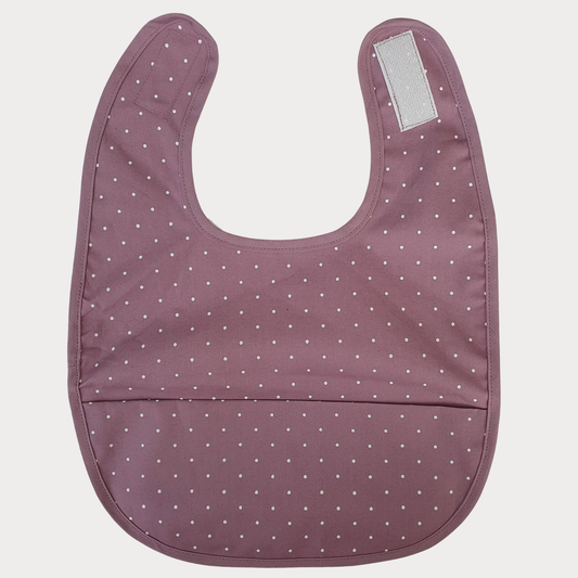 Haklapp ekologisk bomull Summerville organic - Grape dotty