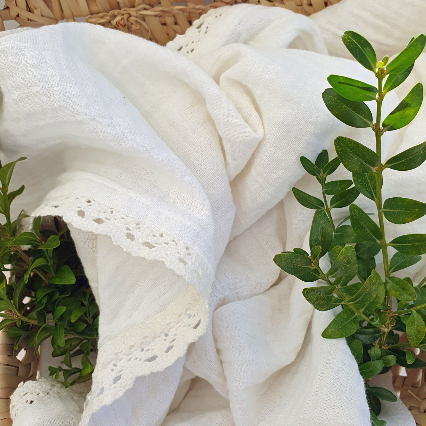 Krinklad filt lace GOTS Summerville organic - Hud & hårvård