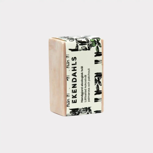 Lättsaltad kokostvål - Palmarosa & patchouli - Hud & hårvård