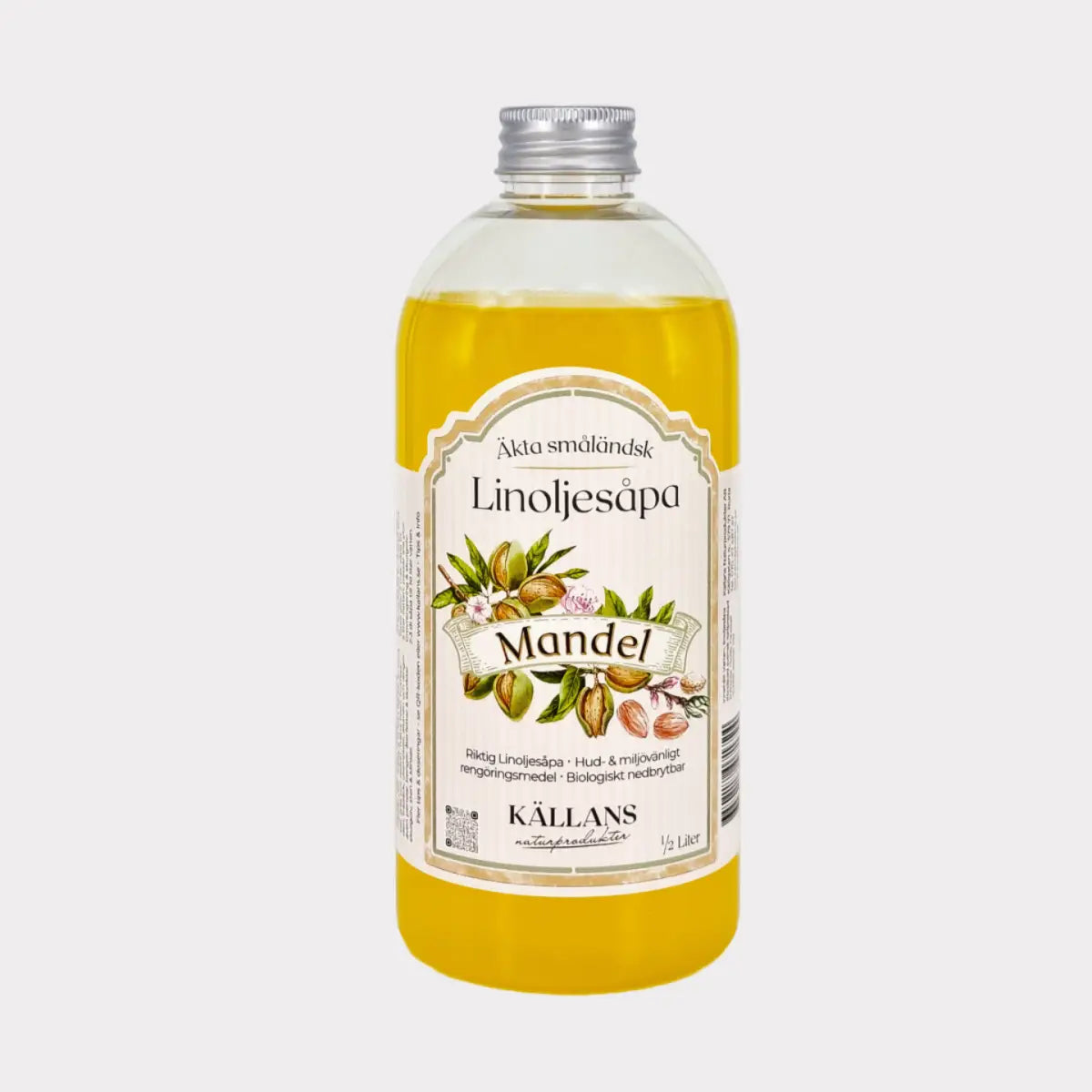Linoljesåpa - Källans naturprodukter | Mandel - Städa &