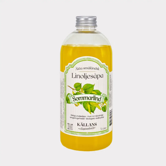Linoljesåpa - Källans naturprodukter | Sommarlind - Städa &