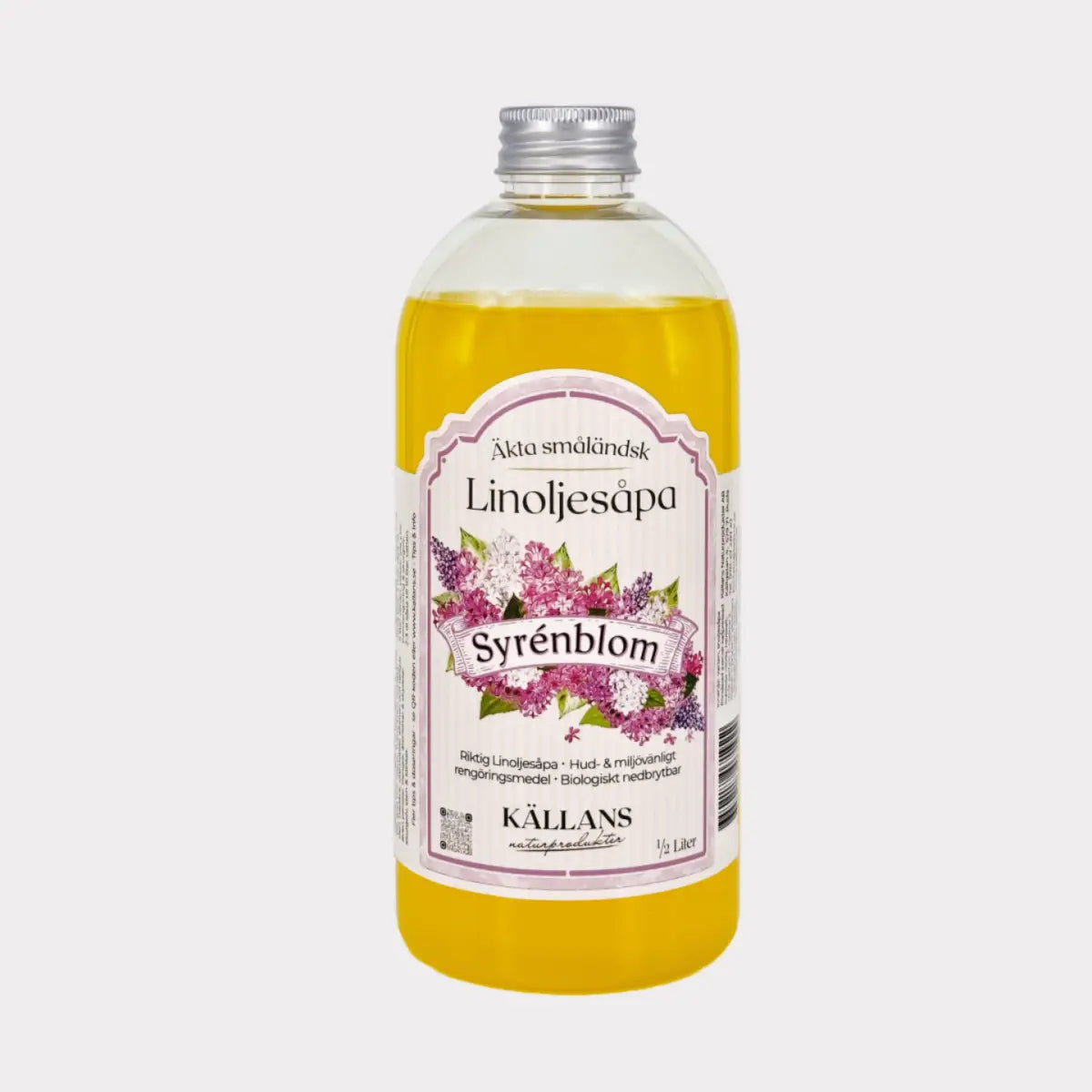 Linoljesåpa - Källans naturprodukter | Syrén - Städa &