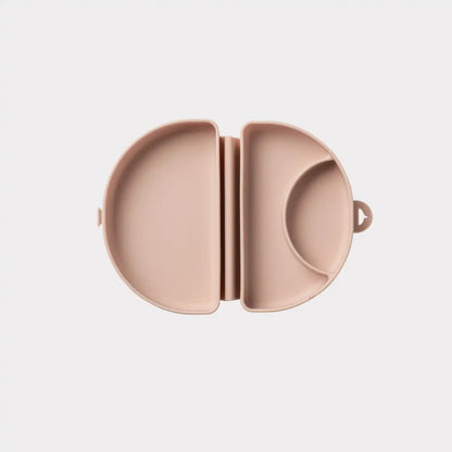 Lunchlåda - Silifold kompakt tallrik - Pink Salt - Äta &