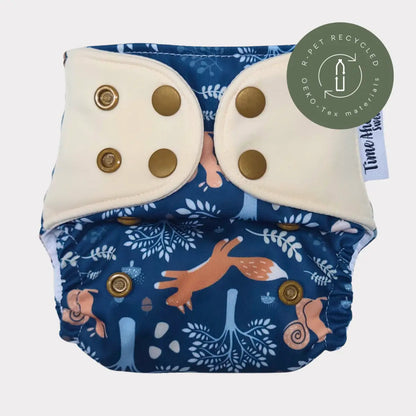 Nyfödd | 2-6kg - Dalaräv - Tygblöjor - Nyfödd