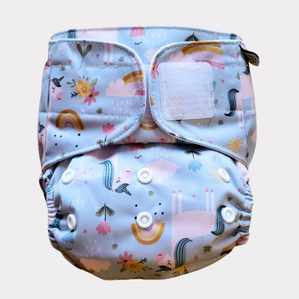 Pocketblöja Basic kardborre | 4-16 kg - Happy / Inklusive