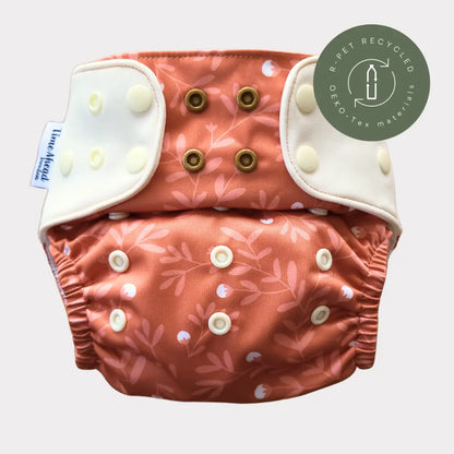 Pocketblöja Komfort | 5-17 kg - Humleblomster koppar