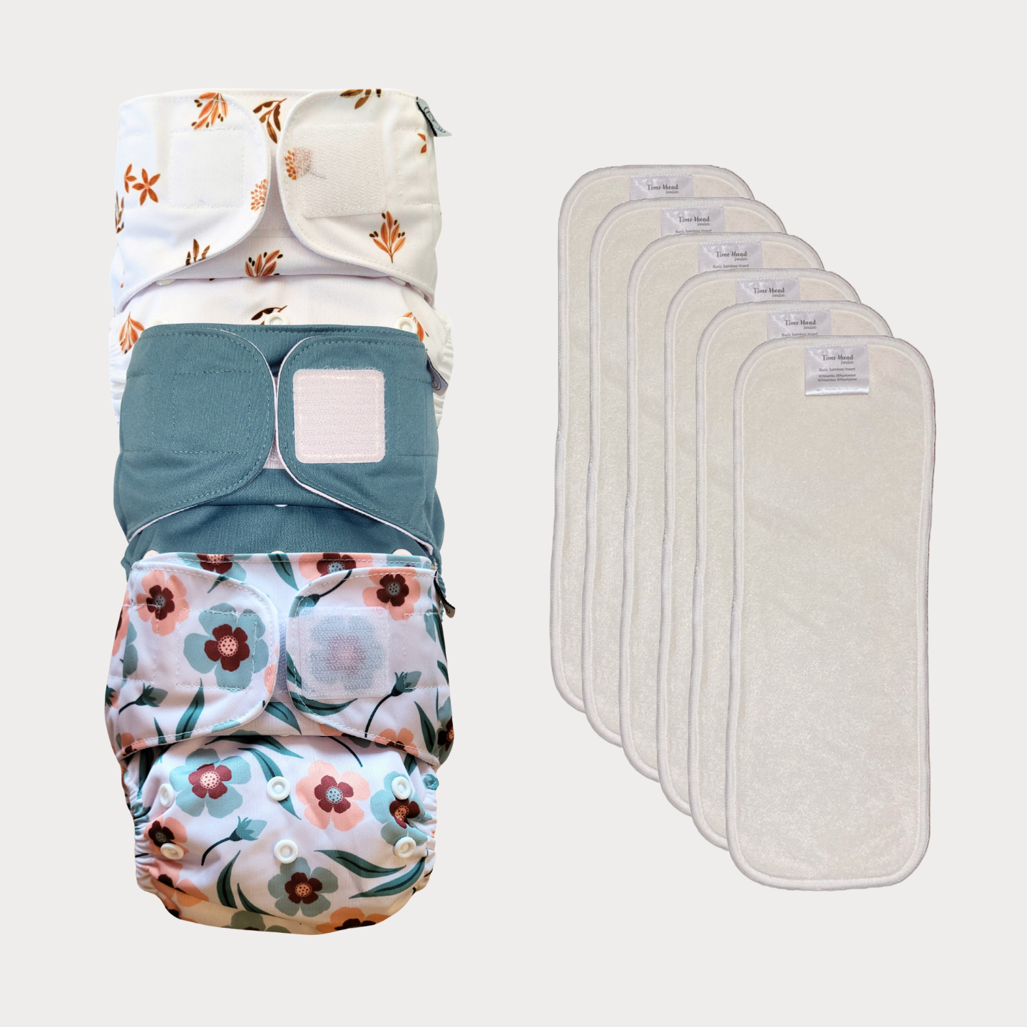 Startpaket Basic | Pocketblöja 4-16kg - Bukett | Skymning