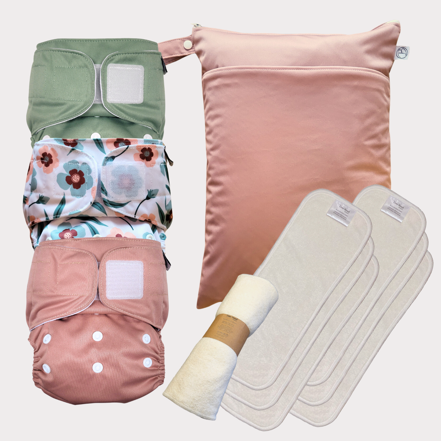 Startpaket Basic | Pocketblöja 4-16kg - Emerald
