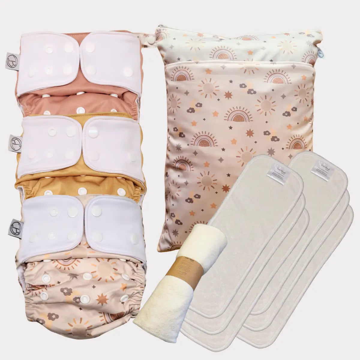 Startpaket Basic | Pocketblöja 4-16kg - NYHET! - Blush