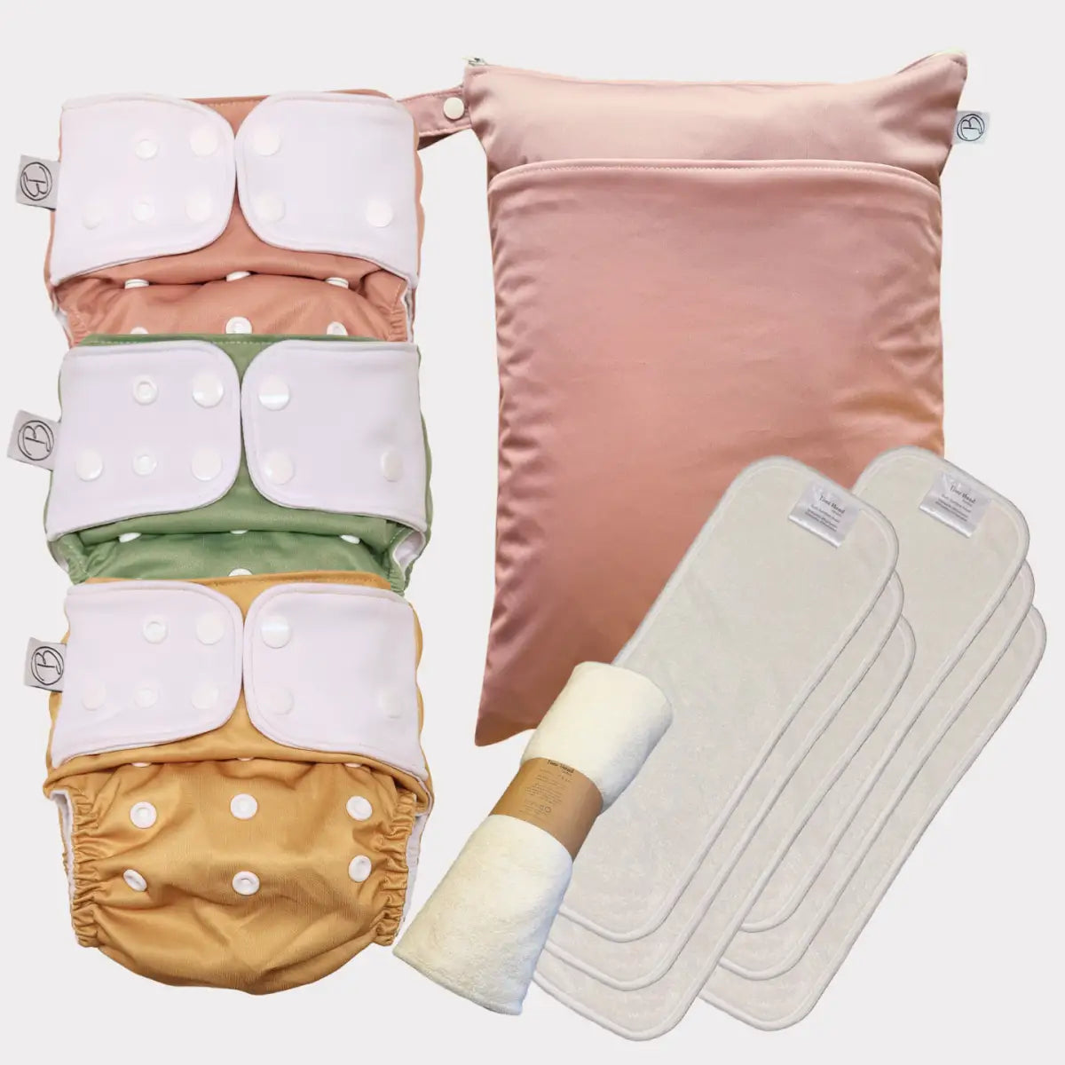 Startpaket Basic | Pocketblöja 4-16kg - NYHET! - Blush