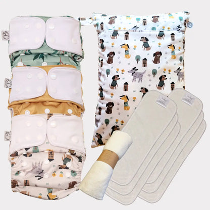 Startpaket Basic | Pocketblöja 4-16kg - NYHET! - Glänta