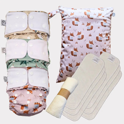 Startpaket Basic | Pocketblöja 4-16kg - NYHET! - Skogskott