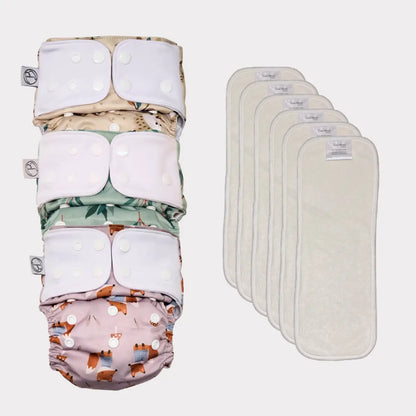 Startpaket Basic | Pocketblöja 4-16kg - NYHET! - Skogskott