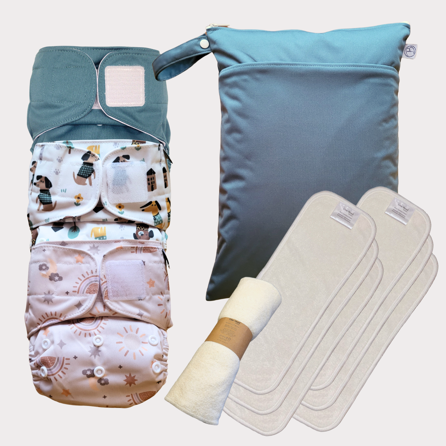 Startpaket Basic | Pocketblöja 4-16kg - Skymning | Bästis