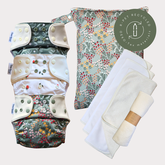 Startpaket Komfort | Blöjskal/ Allt-i-ett blöja 5-17kg