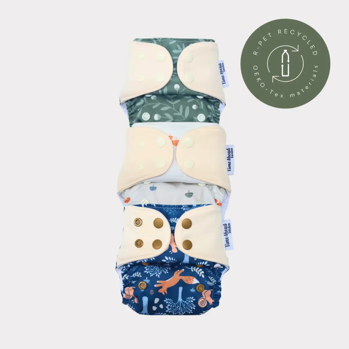 Startpaket | Nyfödd/ Allt-i-ett blöja 2-6kg - Humleblomster