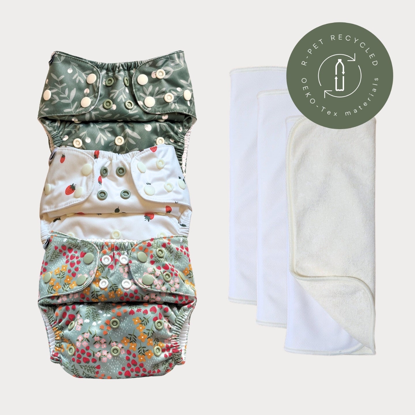 Startpaket Slim – Humleblomster grön, Smultron och Dalablomster
