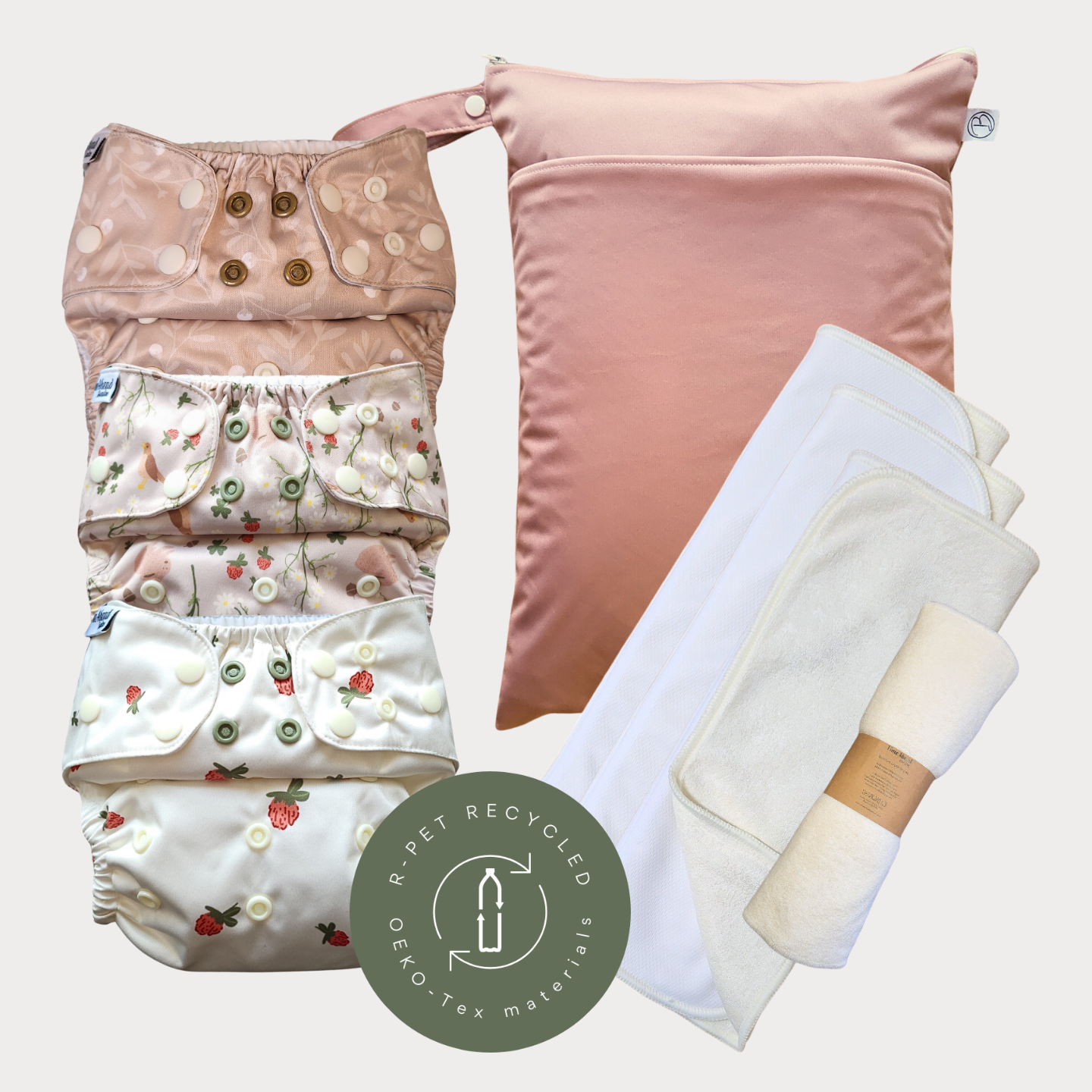 Startpaket Slim | Blöjskal/ Allt-i-ett blöja 3-15kg